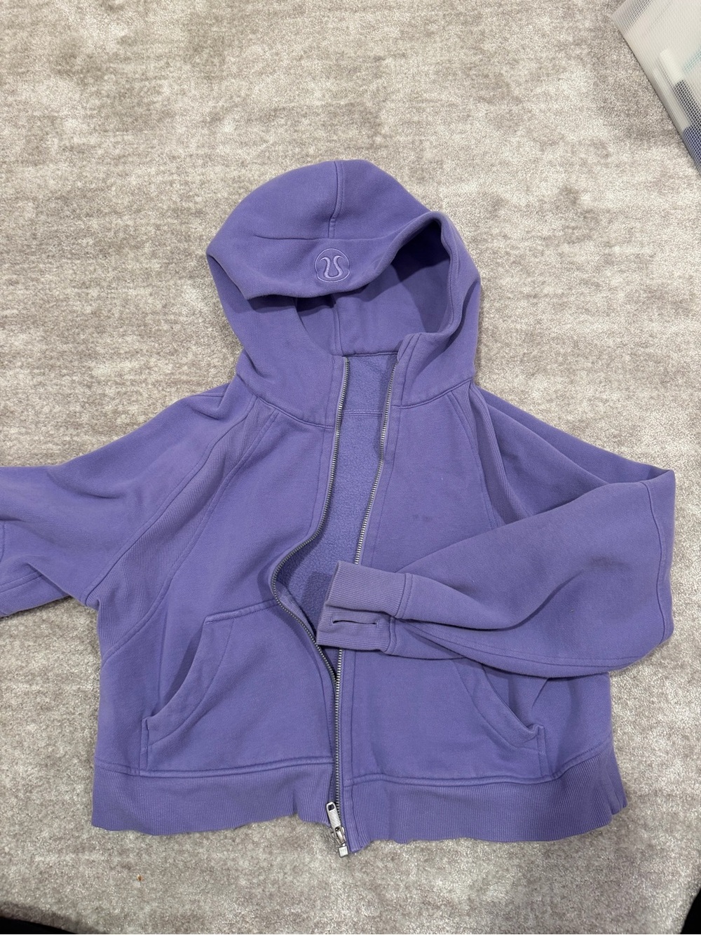 lululemon athletica Purple Zip-Up Hoodie